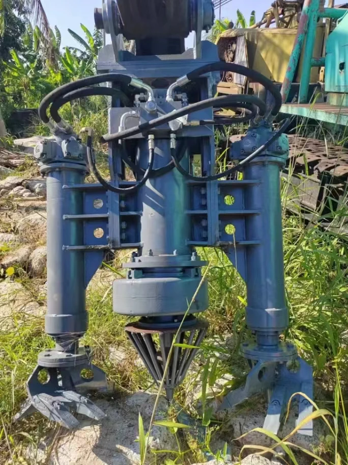 Hydraulically Driven Submersible Slurry Pump Sand and Mud Pump With Excavator