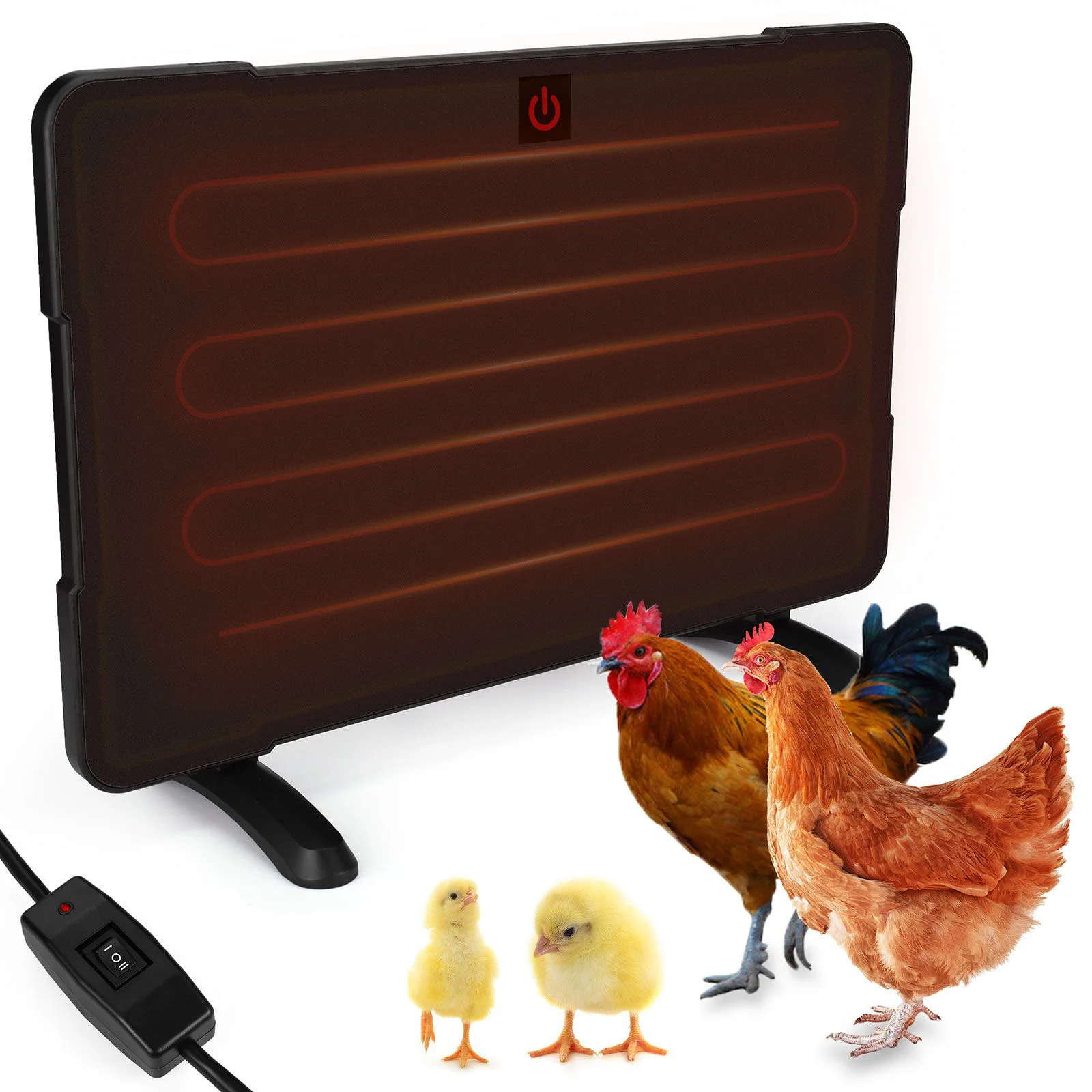 High Quality 100w&200w Chicken Coop Panel Heater Poultry Heater For