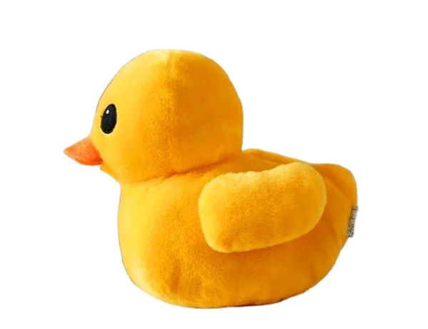 Anatra di peluche soffice anatra giocattolo peluche morbido peluche cuscino bambola giocattoli per bambini regalo per l'ansia arredamento della stanza oggetti di scena per foto  1501