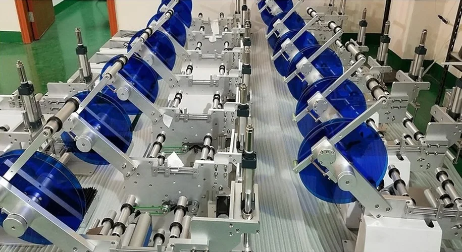 Tapered Bottle Labeling Machine - Semi Auto & Efficient