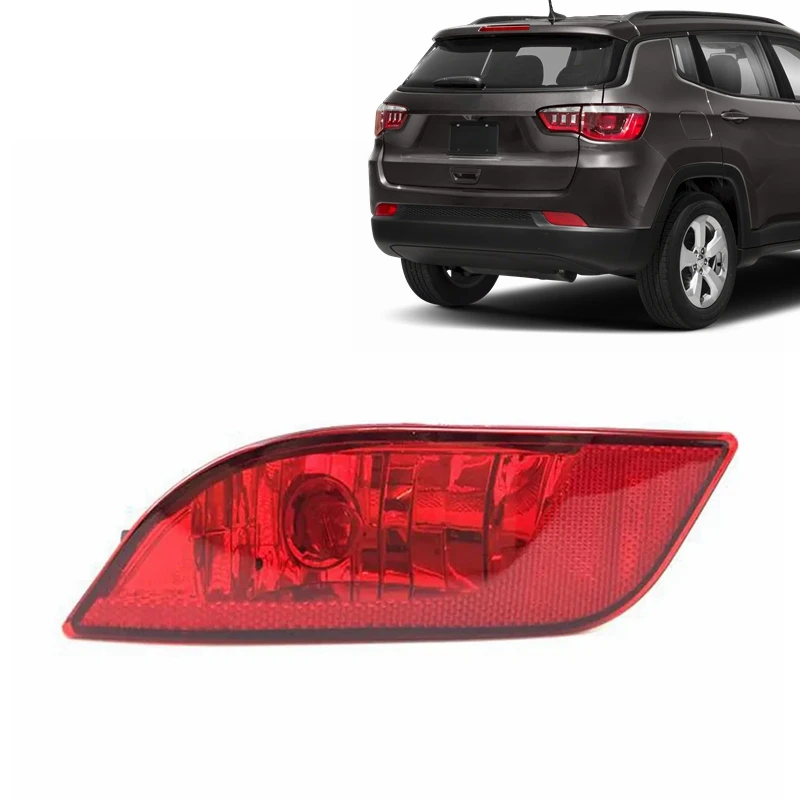 OEM auto parts left right rear fog light lamp rear cover reflector housing for Jeep compass 2017 2018 2019 2020 2021 2022