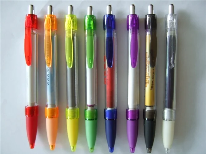 Paper Scroll Pen Custom Plastic Scroll Banner Ball Pen With Full Print Pull Out Paper for Promotion