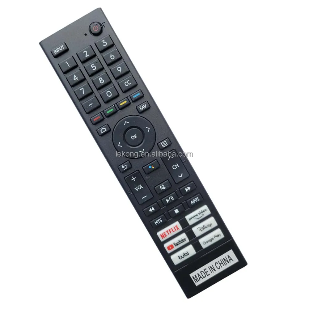 Vhbw Télécommande compatible pour Toshiba 22AV607P, 22AV613D, 22AV615D,  22AV615DG, 22AV616DB, 22AV623D télévision, TV - télécommande de rechange