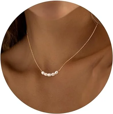 Foxgirl Lariat Gold Chain Dainty Y-Shaped Pendant Necklace