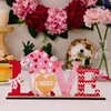 Valentine's Day wooden ornament  Model A