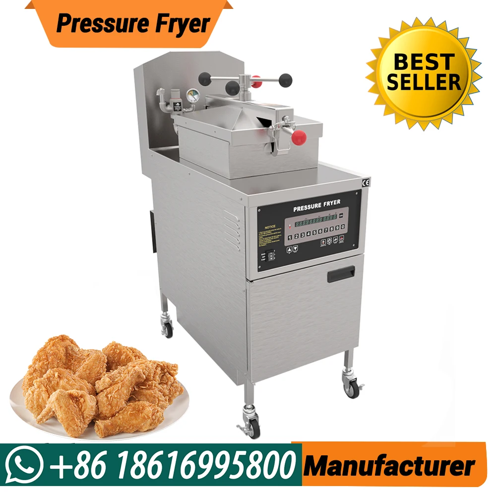 Henny Penny Pressure Fryer Crispy Chicken Frying Machine / Broasted ...