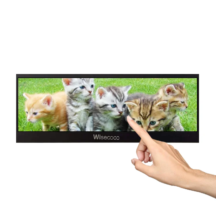 フィリピンペソ   計4000ペソ Wisecoco 14 Inch 3840x1100 Stretched Bar Touch Portable