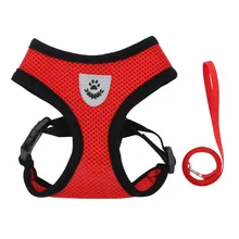 Adjustable Small/Large Nylon Tactical Pet Dog Harness Floral Pattern Training Clothes Reflective Feature Buckle Walking