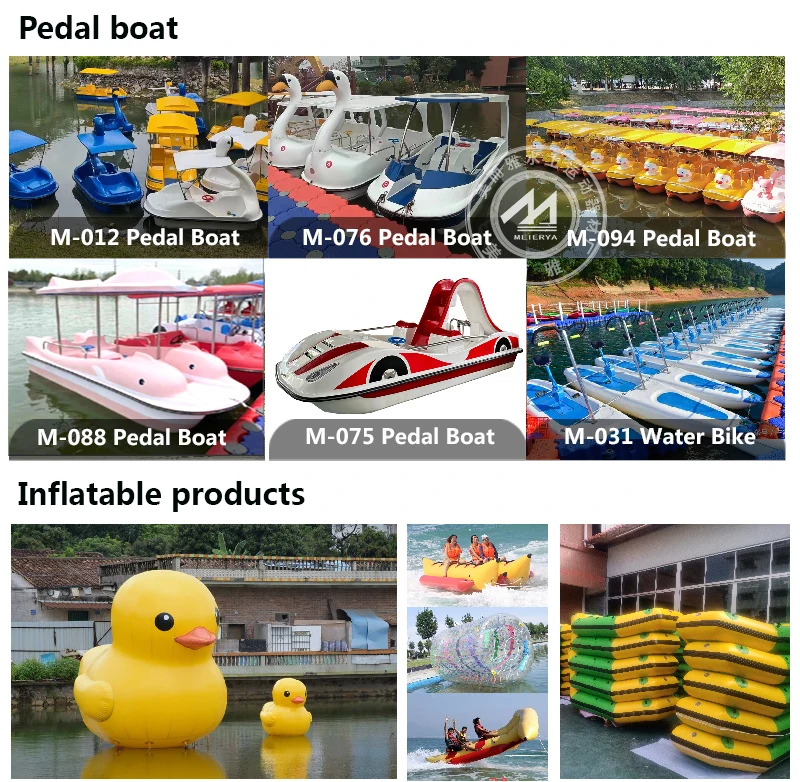 New Design Cartoon Swan Fiberglass Pedal Boat Waterplay Crafts Swan Pedal Boat for Sale Electric Water Ride Equipment