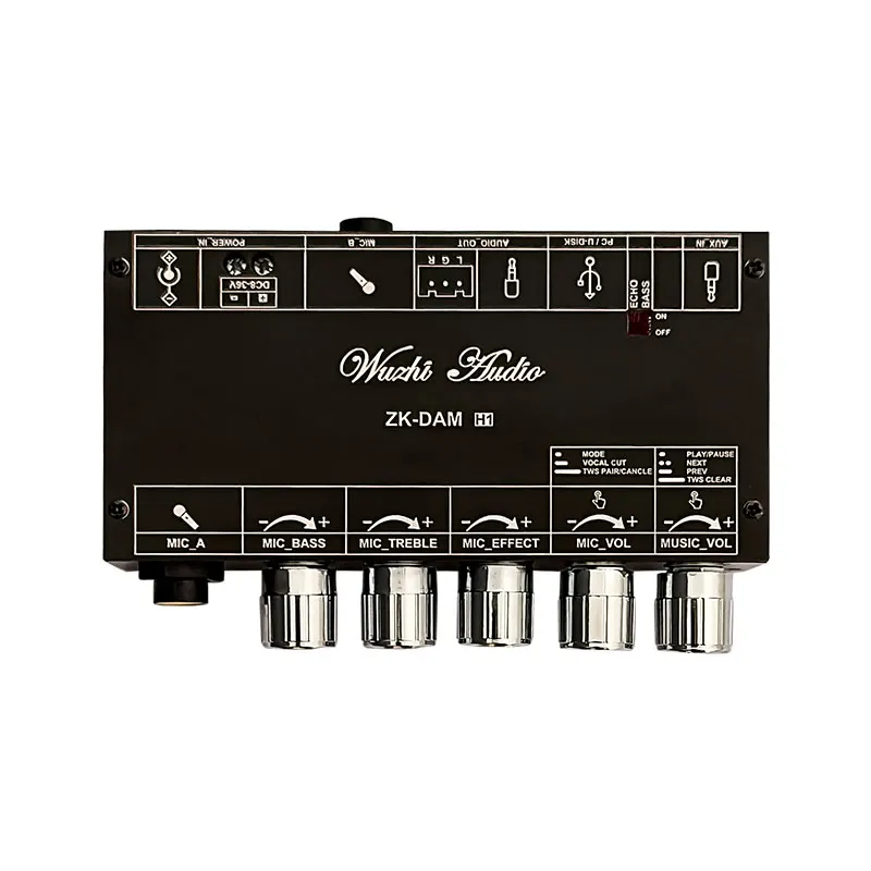 WUZHI Audio Dam H1 Karaoke Reverb Board with Bluetooth & USB