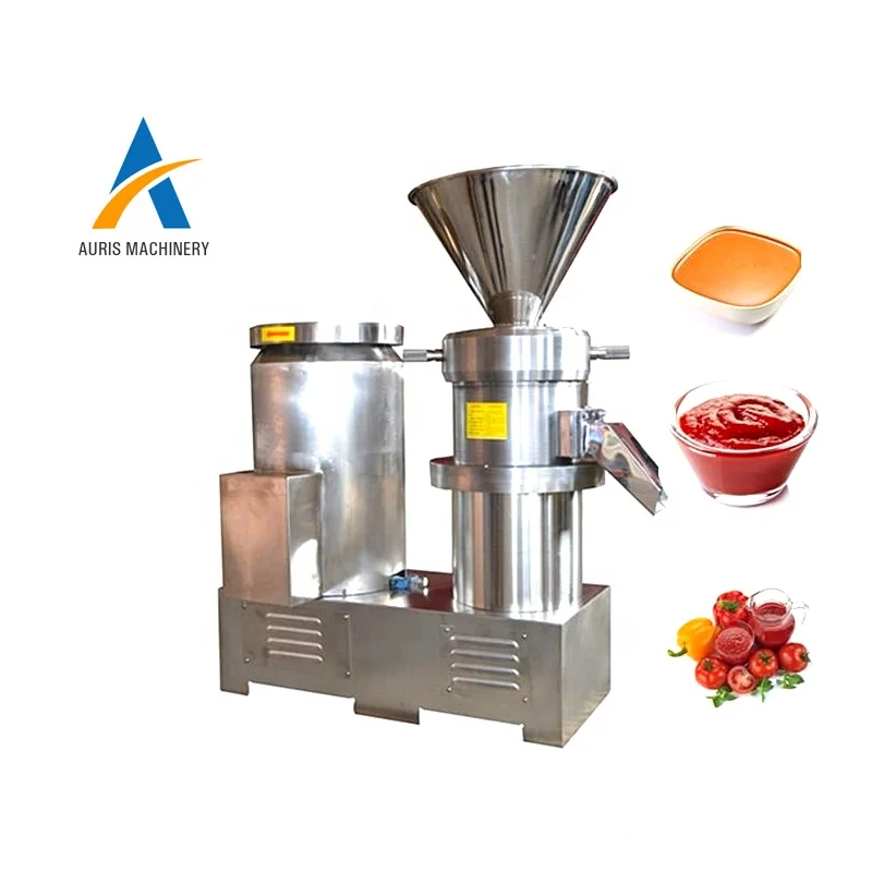 Commercial Peanut Butter Cocoa Butter Maker Colloid Mill Tahini Grinder Cocoa Bean Grinder Mill Machine