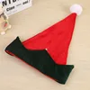 Red green elf hat