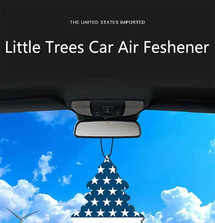 Custom Air Freshener Paper Air Freshener Custom Tree Shape Midnight Ice
