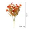 7 fourchettes Eucalyptus Violet ~ Rouge d'automne