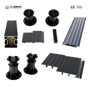 Decking Boards Powder Coated Aluminum Decking Aluminum Floor Decking Extruded Aluminum Plank Flooring
