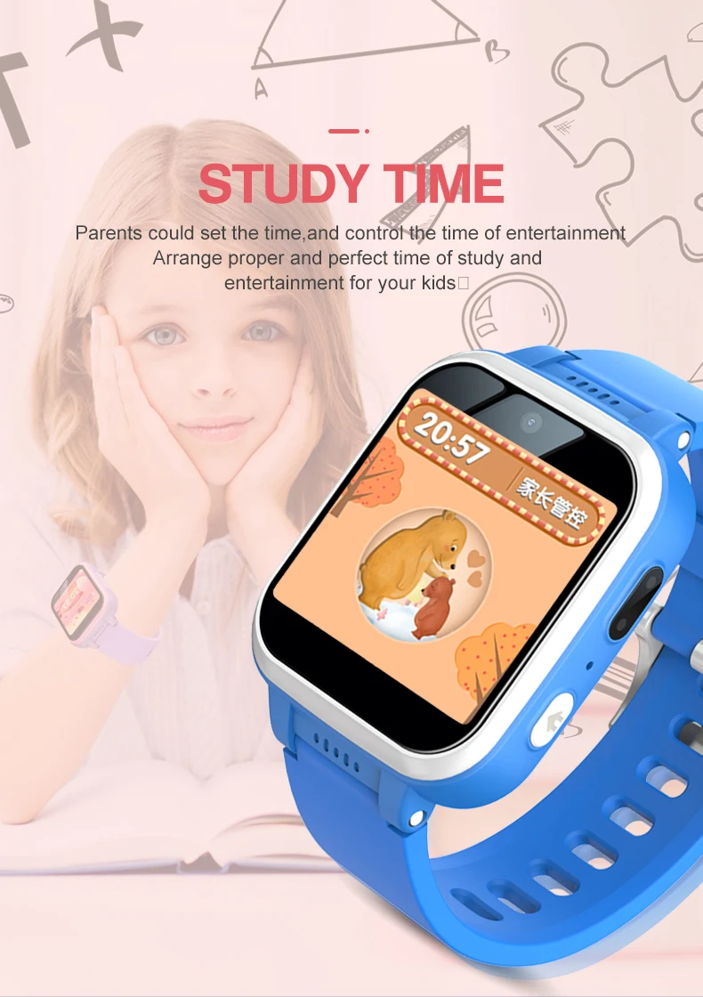 Y90 Smart Watch per bambini Giocattoli 3-8 anni Orologio per