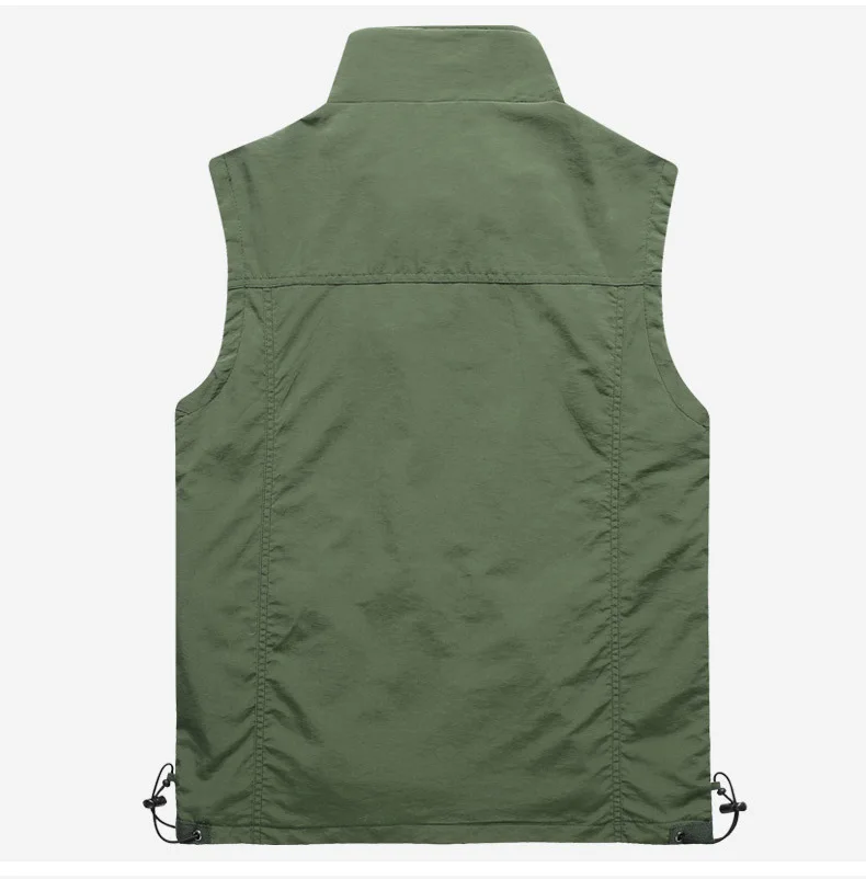 AI-MICH Custom Security Overalls Vest Print Logo Lettering Vest Grid Supports Male and Female Samples Guard Uniform
