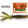 Black back and green belly