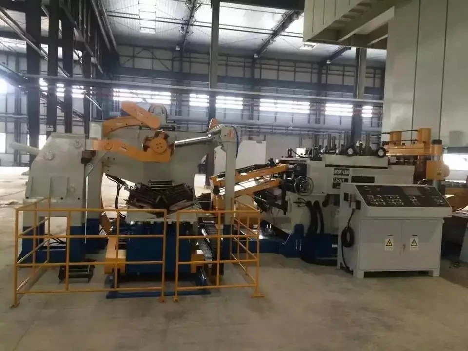 3 in 1 Automatic Servo Feeder Uncoiler Straightener Assembly New Condition Sheet Production Line with Core Motor Components