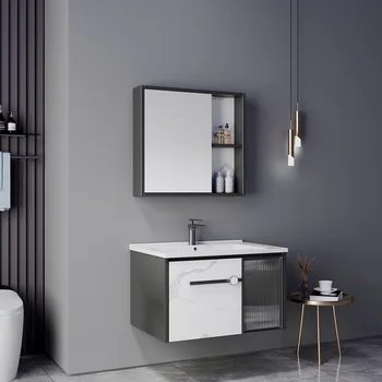 Factory Bathroom vanity Bathroom cabinet design plywood vanity lights bathroom wall mount vanity cabinet