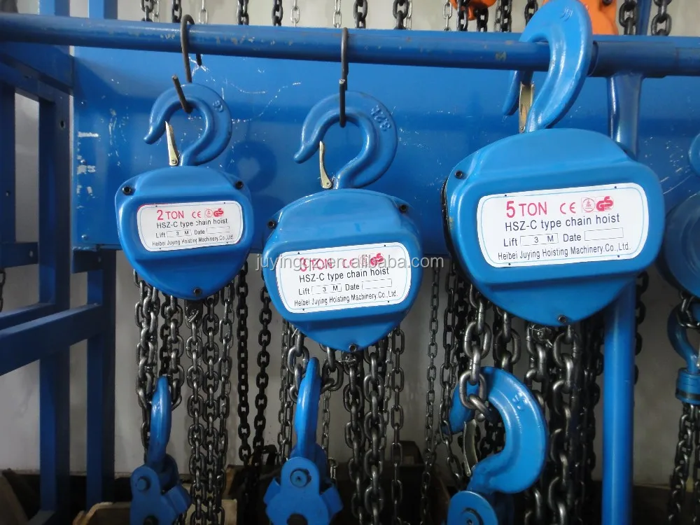 Manual Chain Hoist HSZ Hand Chain Block Pulley Block 2 Tons