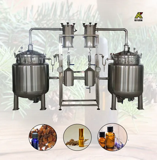 Shanghai Ruiyuan Michinery Co., Ltd. essential oil distiller, herb