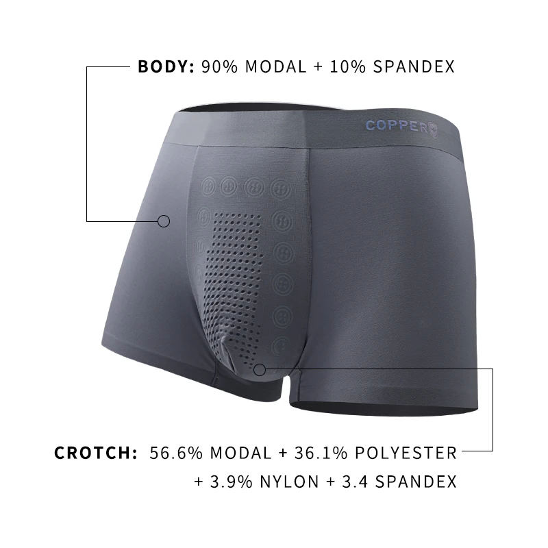 Hot Sale Men's Underwear Supper Thin Undergarments Modal Breathable