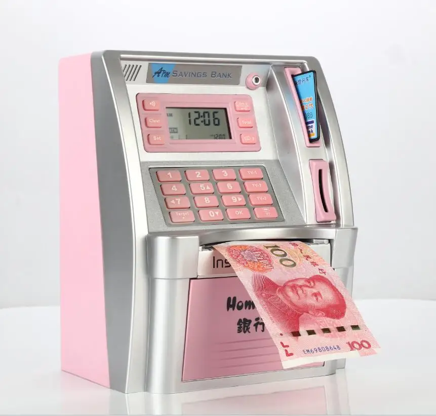 New Design Piggy Bank for Girls - ATM Machine with Screwdriver