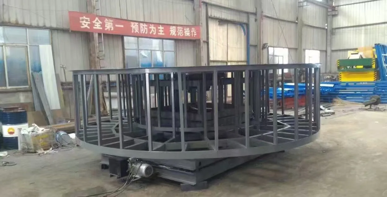 Customized Hydraulic Rotating Revolving Stage - Scissor Lift Platform ...