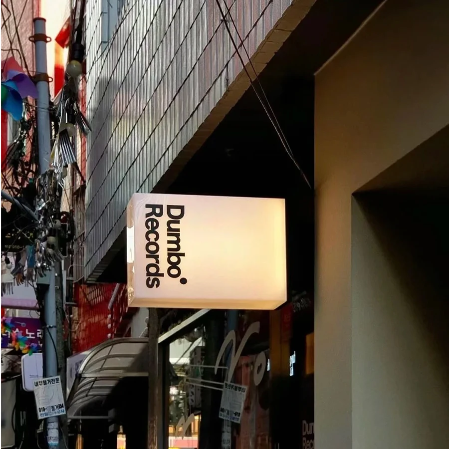 Наружная светодиодная рекламная световая коробка акриловая вывеска квадратная