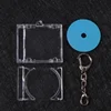 Blanc + tranche de CD laser + boucle de homard