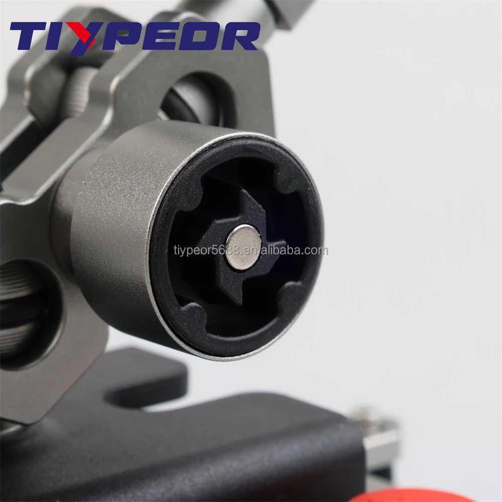 product tiypeor cnc aluminum universal motorcycle phone mount with qi 15w wireless chargervibration dampener motorcycle phone holder-9