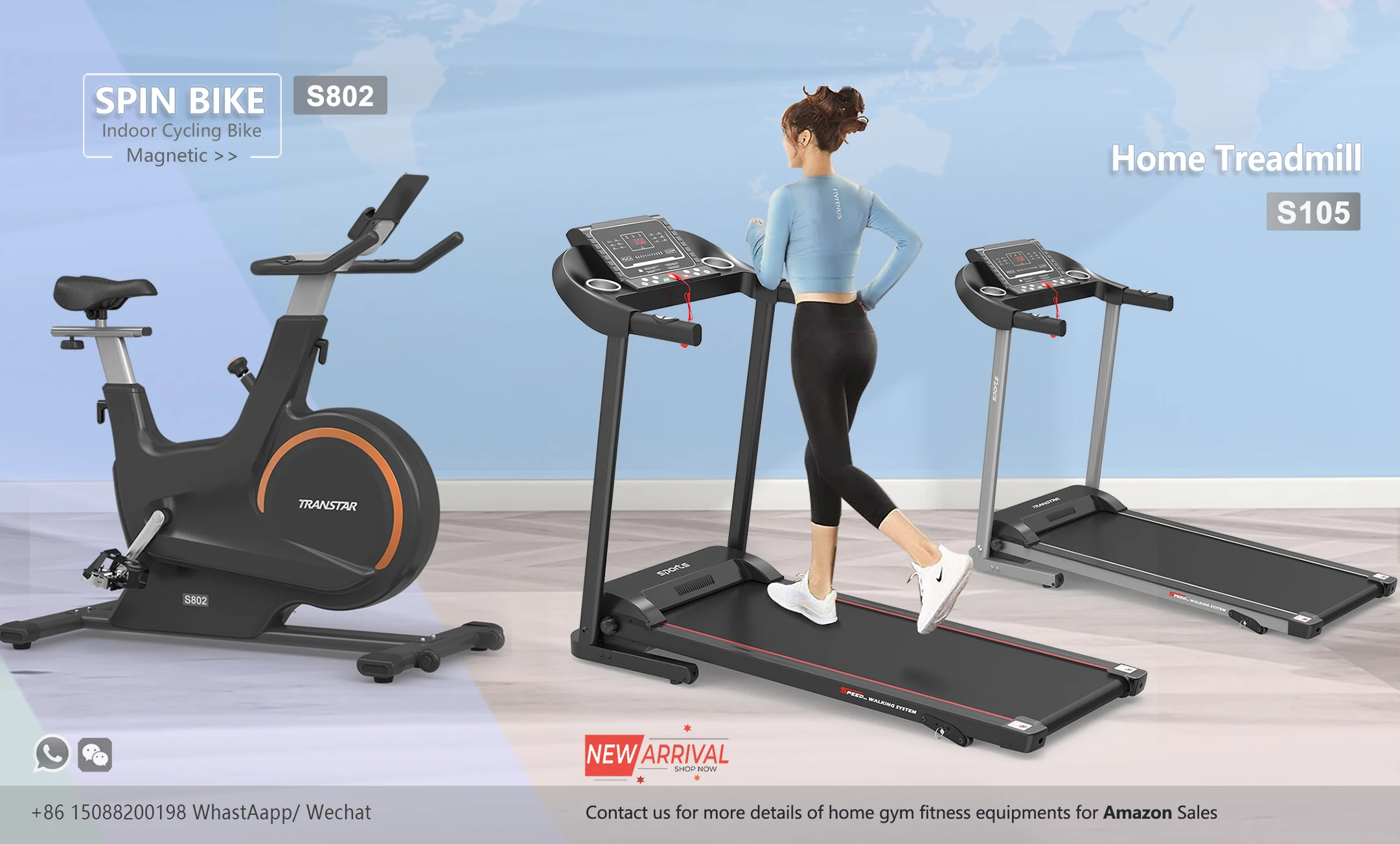 2023 Professional Electric Portable Home Treadmill Foldable Walking