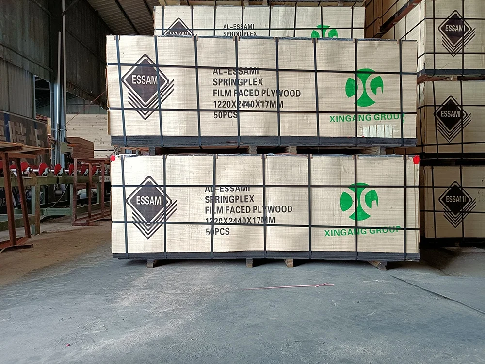 18 mm Construction Shuttering Board Phenolic Plywoods Black Concrete Formwork Film Faced Plywood