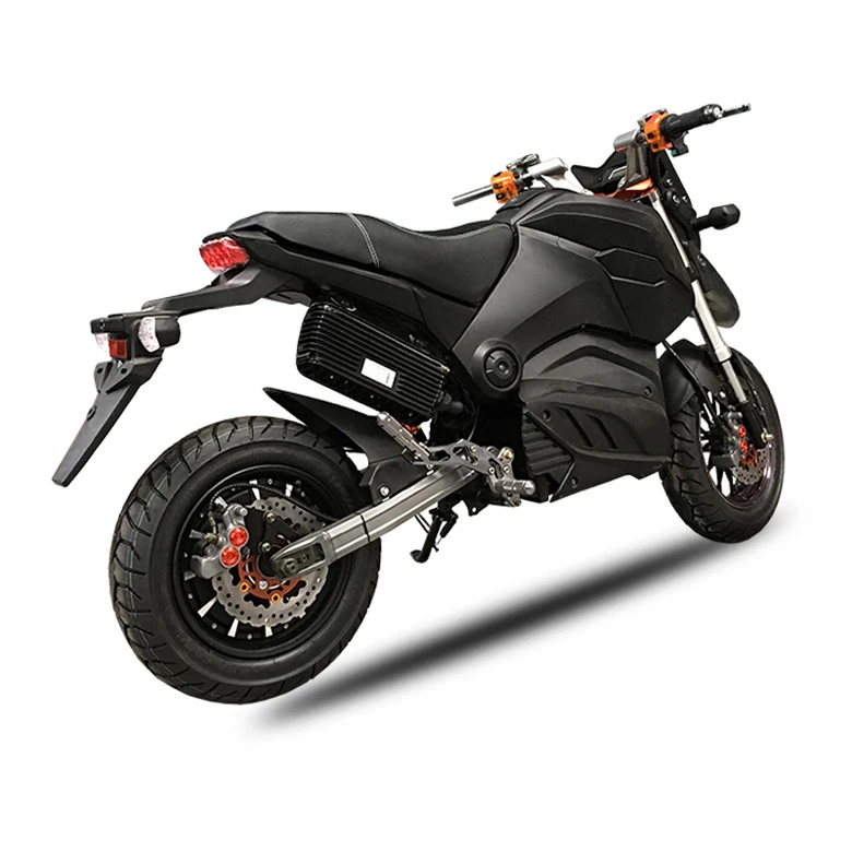High Performance Long Range Moped Electric Motorcycle 72V 2000W Electric Motorcycle Hub Power