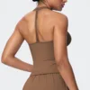 Brown vest