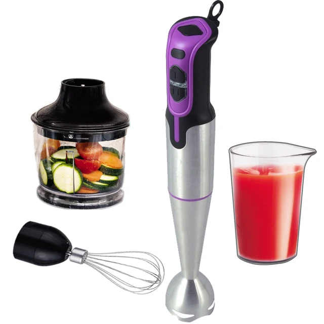 Push Button Control Hand Blender with Pure Copper Motor Durable and Easy to Use