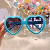 8 blue love glasses