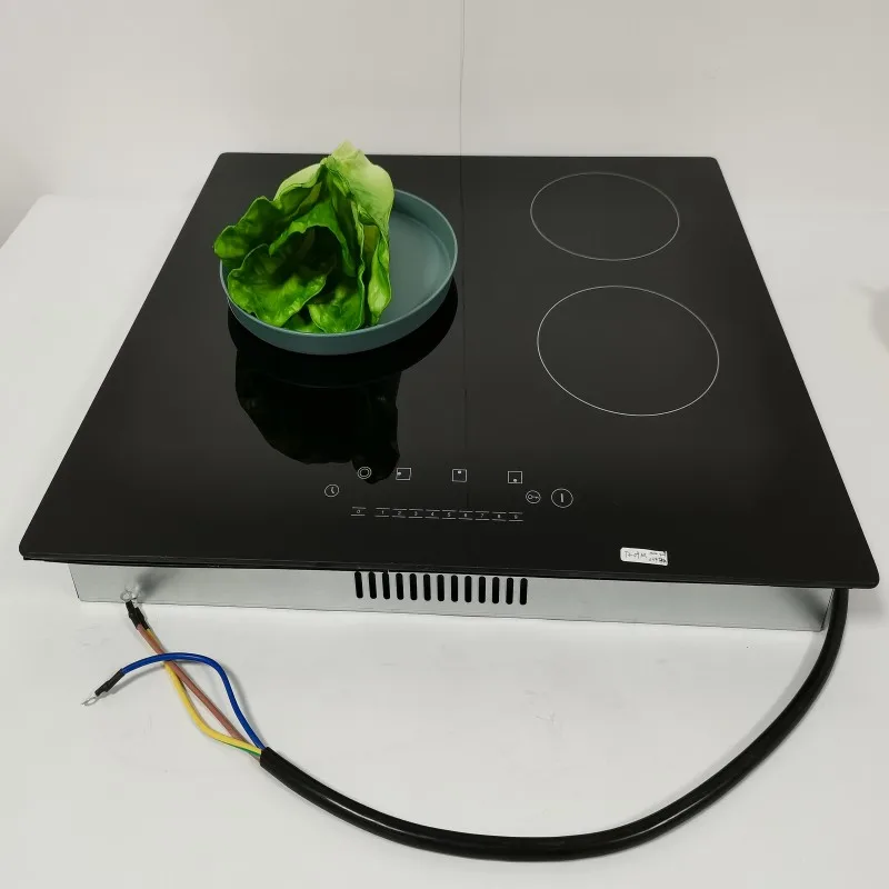 Four Side Bevel Three burner Induction Cooker
