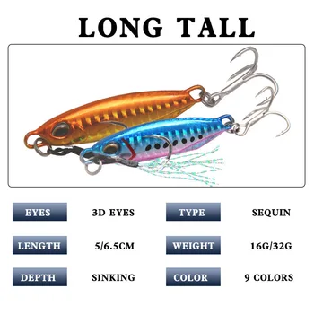 Duo Iron Plate Far-Casting Lure Bait 15g Metal Freshwater Sea Fishing Bass Gear with Shiny Blood Groove Hook – Metal Jig – view 4