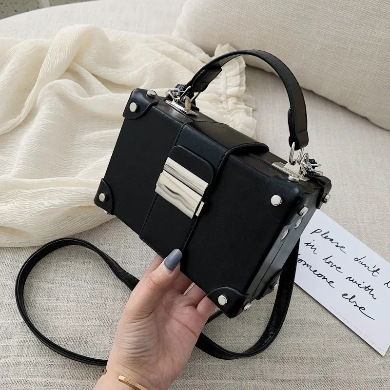 square box handbags