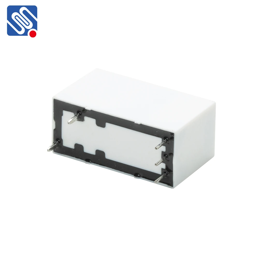 Meishuo MALN-S-112-A-L2-R Miniature 12VDC Coil Through Hole Electromagnetic Relay General Purpose SPST-NO Electric Relay