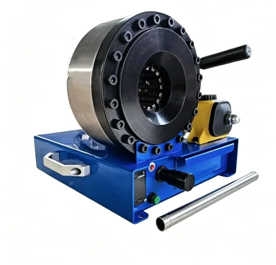TEBAK High-pressure Cleaning Machine Hose Connector Machine, Auto Repair Shop Truck and Forklift Oil Pipe Pressing Machine