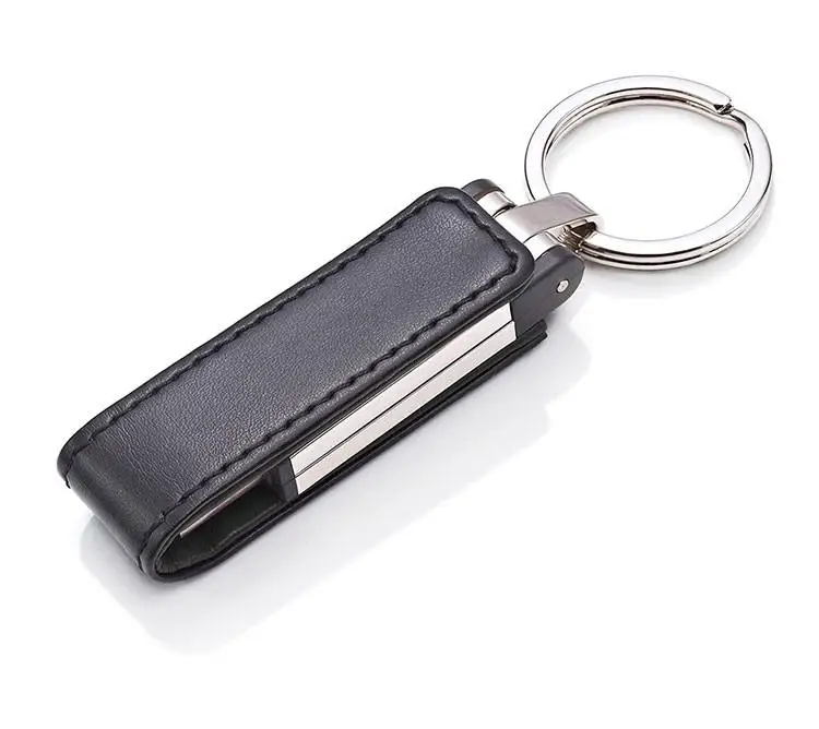 Factory price Custom logo leather usb flash drive memory stick 4gb 8gb 16gb 32gb pen drive - ANKUX.COM