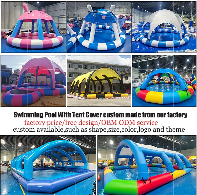 Huge Deep Adult Inflatable Pool Pvc Inflatable Round Swimming Pool for Sale
