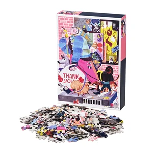 CE Customized 500 Pieces Jigsaw Puzzle Early Educational Montessori Jigsaw Puzzle Toys for Kids ChildrenToddler Boys & Girls