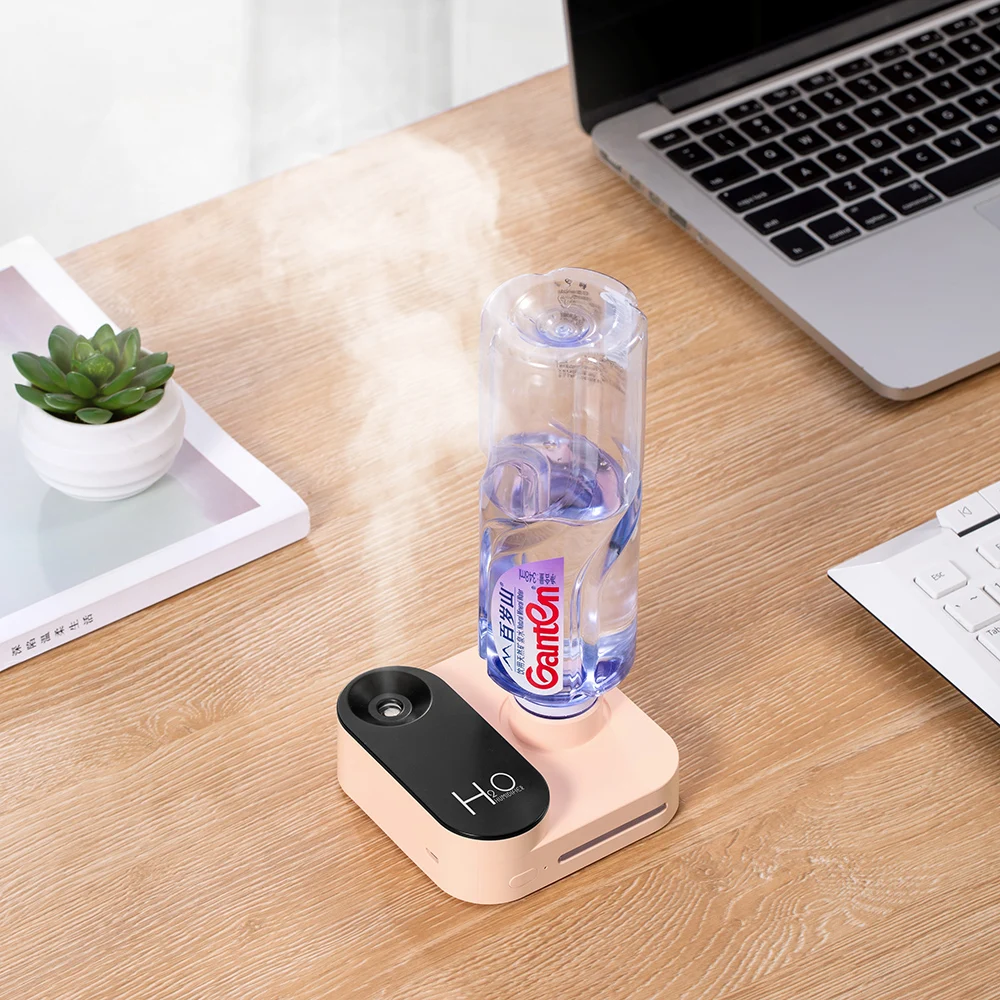 New Mini Camera Nebulizer USB Desktop Pet Big Spray Wireless Rechargeable Mineral Water Bottle Humidifier