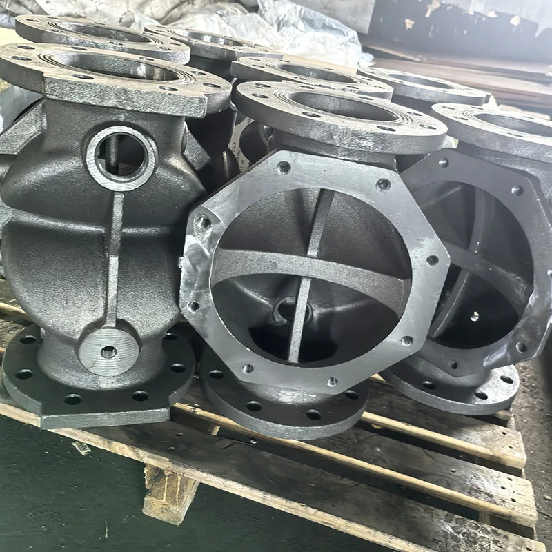 China High Precise Gate Valve Body Carbon Alloy Steel Resin Sand Casting supplier