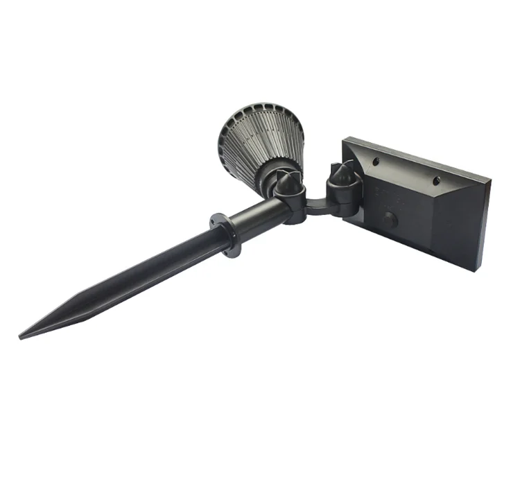 Водонепроницаемый Регулируемый 4 Светодиодный прожектор на солнечной батарее для газонов Светодиодный прожектор для наружного сад декорации для ландшафтного дизайна