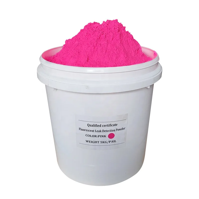 High Quality Pink High Temperature Resistance Tracing Pigment Fluorescent Powder for Leak Detection Test